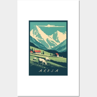 Arosa, Switzerland, Poster Posters and Art